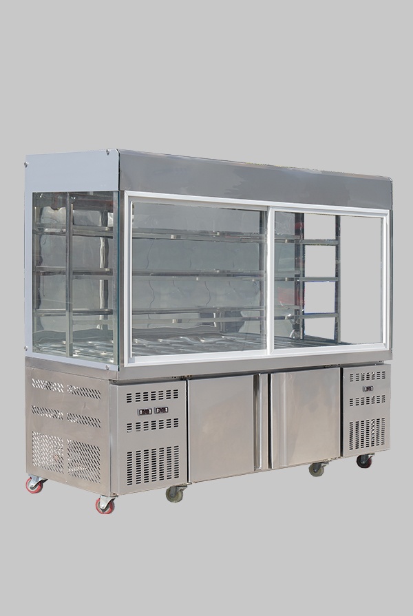 Fully enclosed Mala Tang selection cabinet